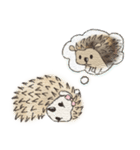 Hedgehogs in Love（個別スタンプ：23）