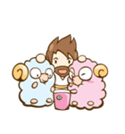 Little Lamb ＆ the Shepherd #2（個別スタンプ：3）