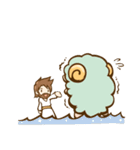 Little Lamb ＆ the Shepherd #2（個別スタンプ：22）