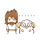 Little Lamb ＆ the Shepherd 1（個別スタンプ：11）