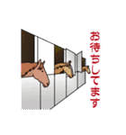 乗馬な暮らし（個別スタンプ：13）