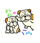 we love bulldog（個別スタンプ：23）