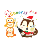 Squly ＆ Friends: メリークリスマス（個別スタンプ：38）