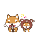 Mango girl 2(Shiba lnu)（個別スタンプ：26）