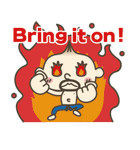 Onion uncle 1  (English version)（個別スタンプ：18）