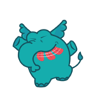 Funny Elephant（個別スタンプ：9）