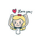 Miss. Sugar say hello to you ！！（個別スタンプ：17）