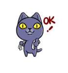 Muta's cat world（個別スタンプ：11）