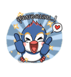 Blue penguin（個別スタンプ：8）