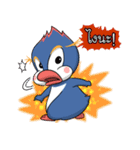 Blue penguin（個別スタンプ：12）