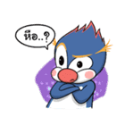 Blue penguin（個別スタンプ：15）