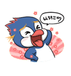 Blue penguin（個別スタンプ：19）