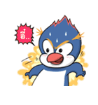 Blue penguin（個別スタンプ：23）