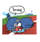 Blue penguin（個別スタンプ：40）