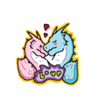 the bird's bosom friend:dragon（個別スタンプ：12）