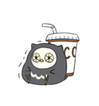 I am a cute owl [EN]（個別スタンプ：17）