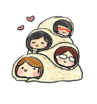 Happy Burrito Friends（個別スタンプ：1）