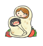 Happy Burrito Friends（個別スタンプ：2）