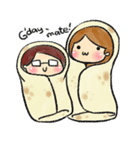 Happy Burrito Friends（個別スタンプ：4）