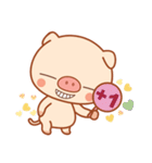 PINK Piggy（個別スタンプ：38）