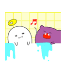 てんしくんとあくまくん（個別スタンプ：40）