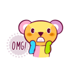 ColorfulBear（個別スタンプ：3）