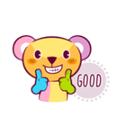 ColorfulBear（個別スタンプ：10）