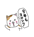 猫とクリスマスとお正月（個別スタンプ：29）