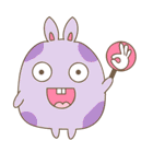 面白いウサギ（個別スタンプ：14）