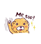 Chow Chow Doggy (English)（個別スタンプ：37）