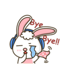 Music Rabbit（個別スタンプ：4）