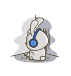 Music Rabbit（個別スタンプ：11）