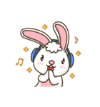 Music Rabbit（個別スタンプ：18）