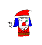 small pierrot santa（個別スタンプ：38）