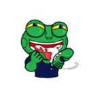 THE FROGGY MAN（個別スタンプ：3）