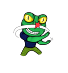 THE FROGGY MAN（個別スタンプ：10）