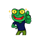 THE FROGGY MAN（個別スタンプ：16）