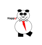 サラリーマンぱんだ（個別スタンプ：8）