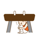 Gymnast (English)（個別スタンプ：13）