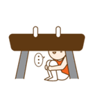 Gymnast (English)（個別スタンプ：14）