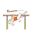 Gymnast (English)（個別スタンプ：31）