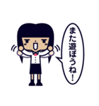 思春期女子（個別スタンプ：3）