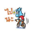 Cycling Cat by ROGER I.S.（個別スタンプ：10）