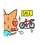 Cycling Cat by ROGER I.S.（個別スタンプ：18）