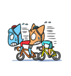 Cycling Cat by ROGER I.S.（個別スタンプ：27）