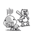 Largy ＆ Buddies(Baseball)（個別スタンプ：19）