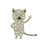 Snow leopard（個別スタンプ：1）