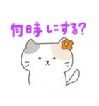 猫の会話スタンプ（個別スタンプ：11）