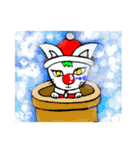 cat santa roko（個別スタンプ：33）