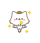 ゆるしろねこ（個別スタンプ：18）